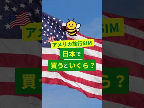 アメリカ旅行のSIM・eSIMを日本で買うといくら？