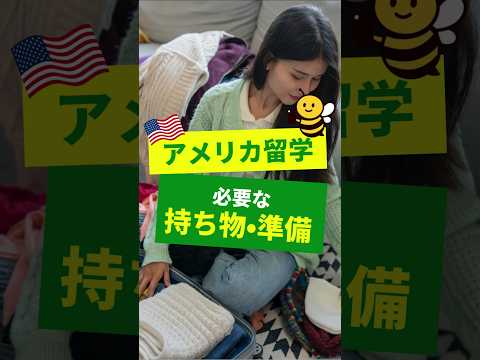 アメリカ留学前に要チェック！持っていくべき・準備しておくべきもの